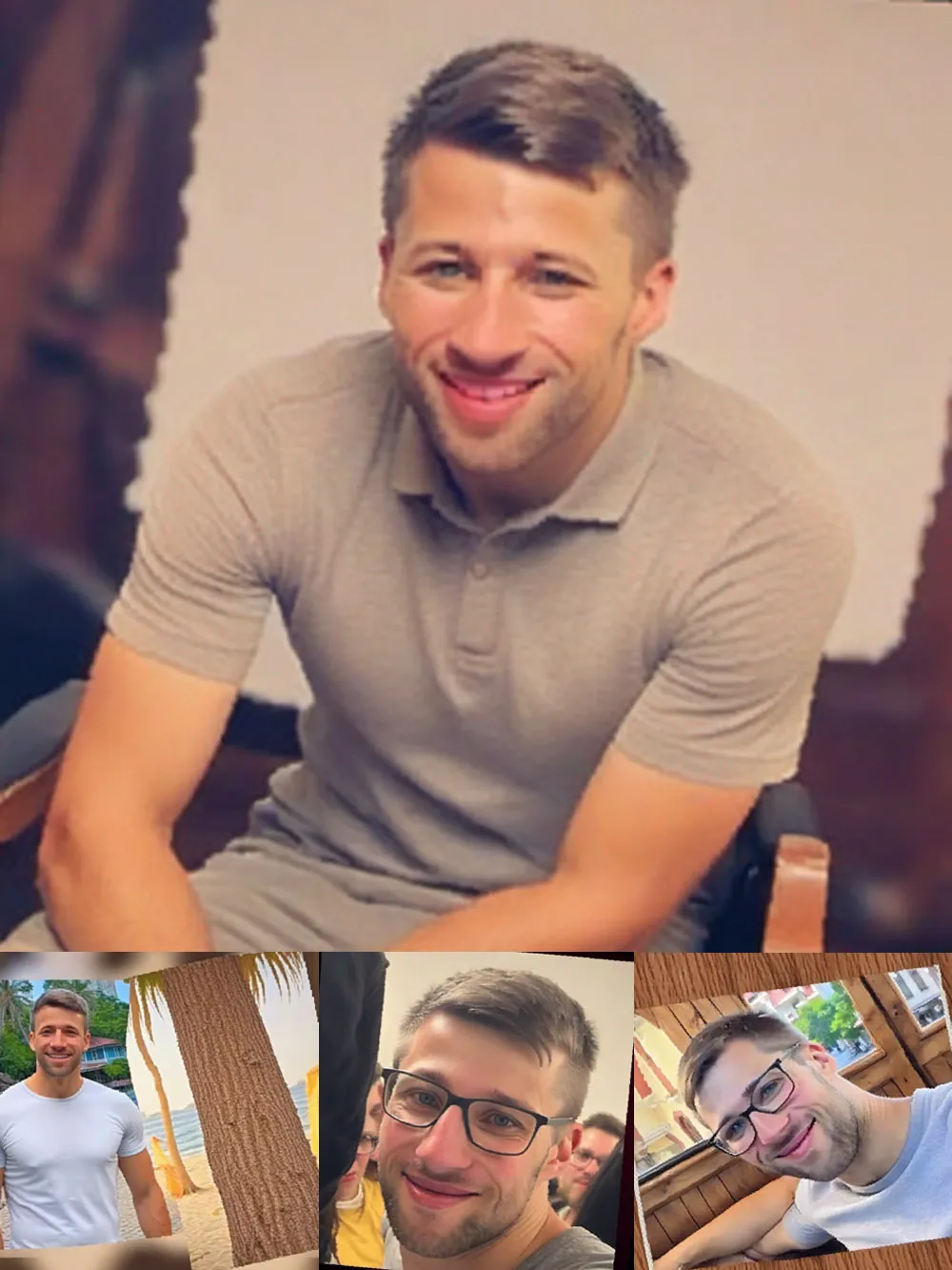 Rotation artifacts that always position the subject in tilted positions.